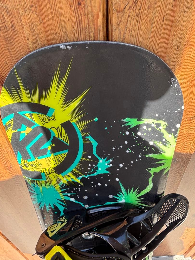 k2 キッズ スノーボード3点セット ボード90cm ブーツ17.5cm