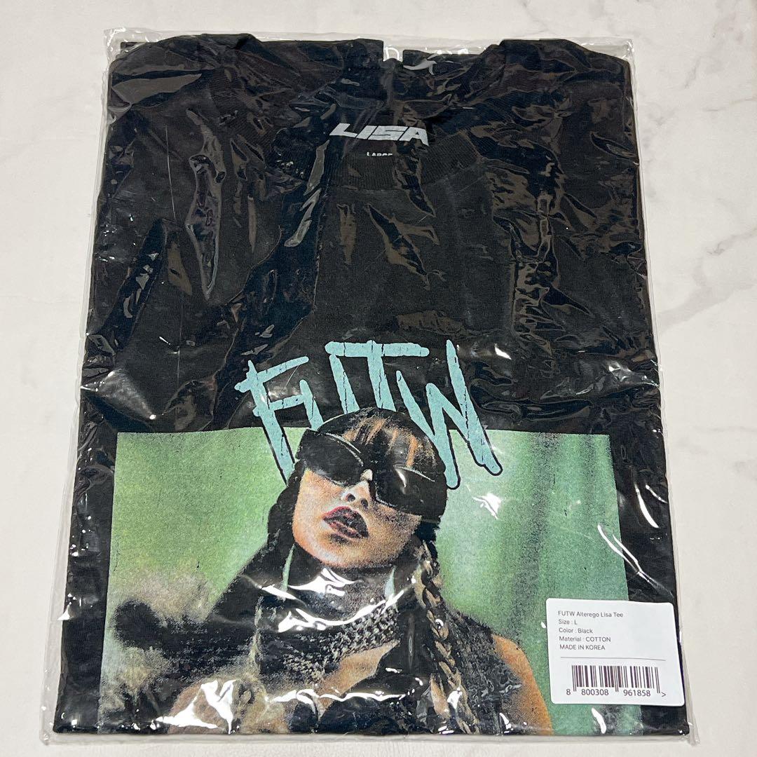 ぴ*ね様 BLACKPINK Lisa リサ Tシャツ Lサイズ ポップアップ - メルカリ