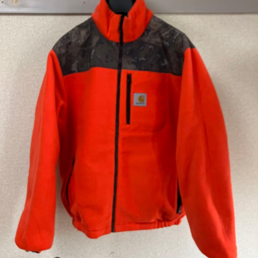 Carhartt カーハートWIP リバーシブルジャケット カモ×オレンジ - メルカリ