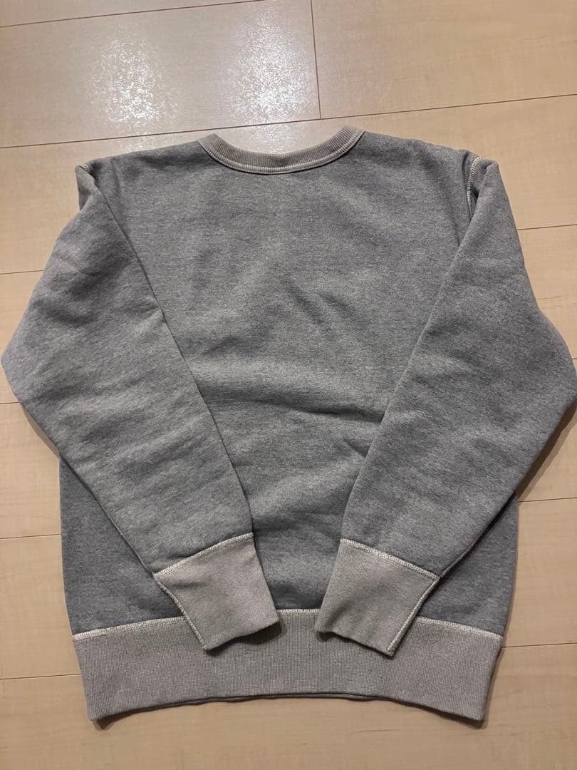 DELUXEWARE スウェット FLAT.SEAM PLAIN グレー