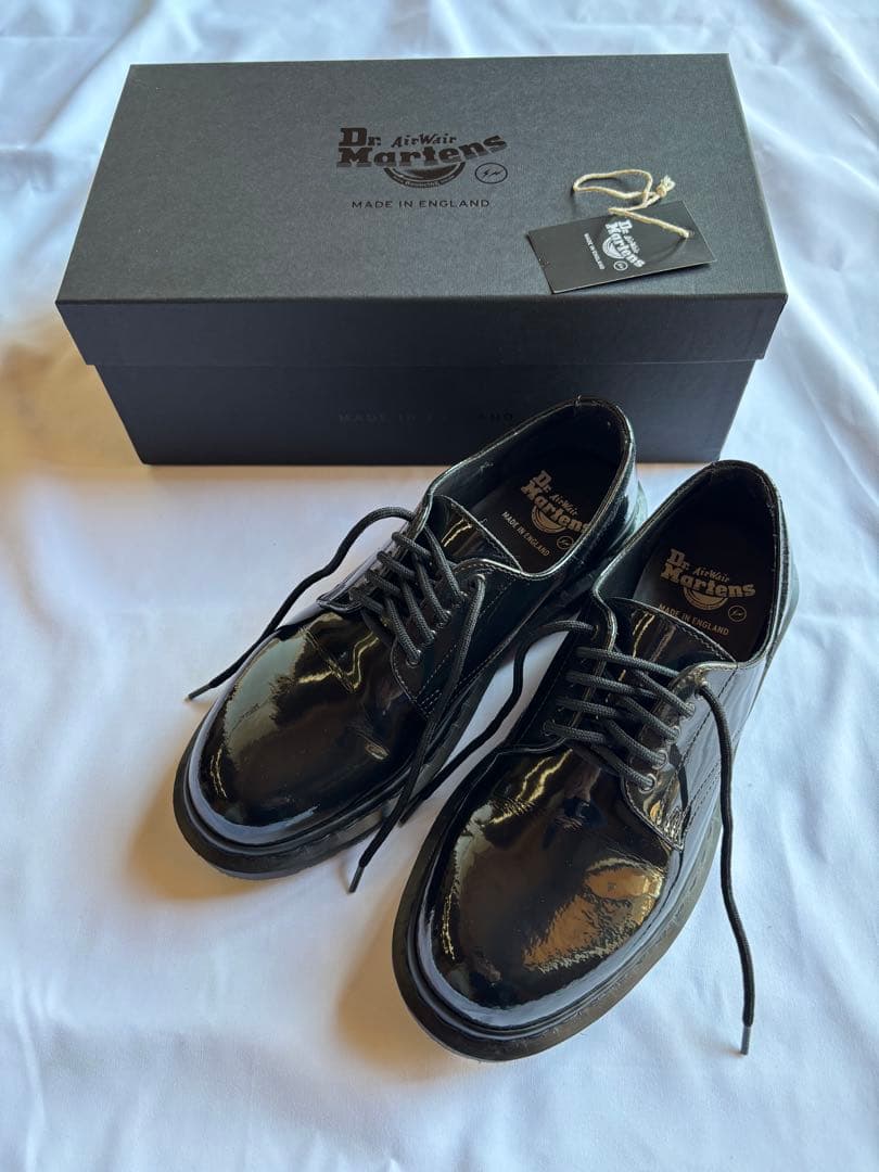Dr.Martens x fragment 26cm 藤原ヒロシ 2024年 8/2 発売】Dr. Martens x FRAGMENT 1461 “Black/Green