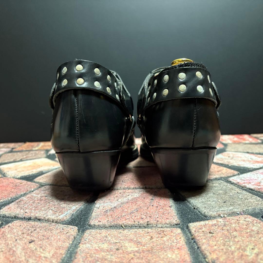 ハーレーダビッドソン リングブーツ ローファー メタルロゴ スペイン製