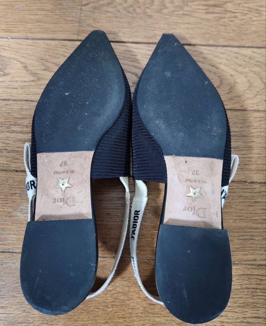 最終値下げ】ディオール J'Adior フラットシューズ 37 - メルカリ