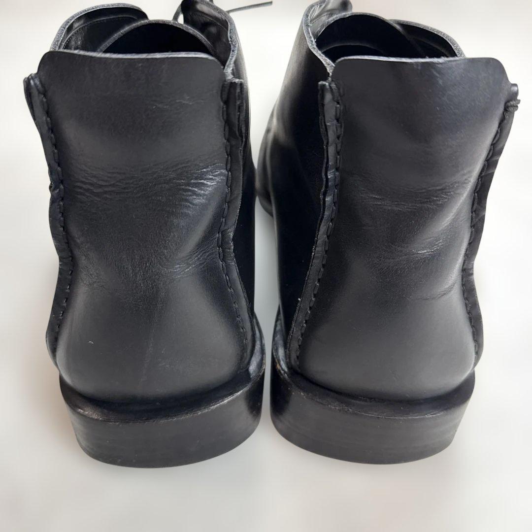 グッチGUCCI レザーブーツ ブラック イタリア製 サイズ44 - メルカリ