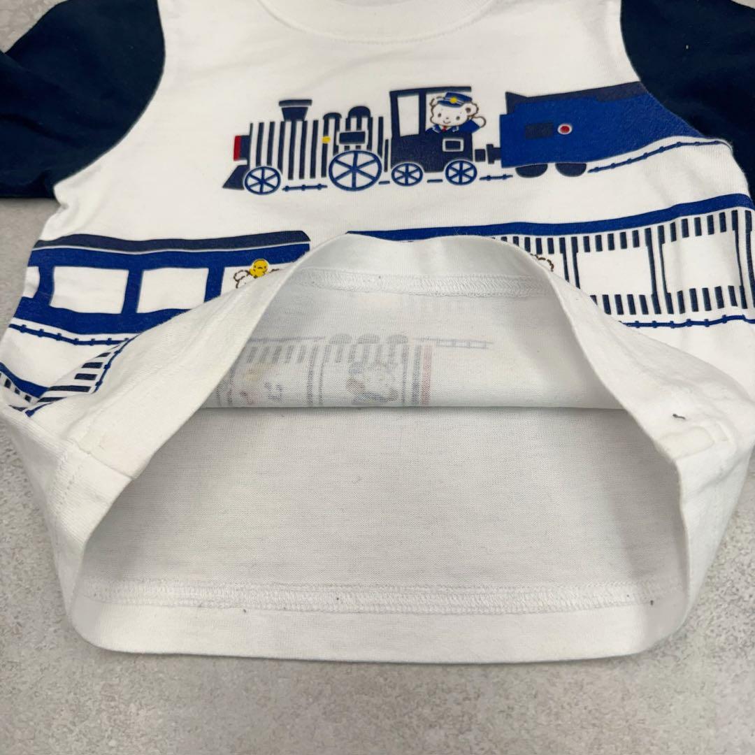 familiarファミリア 長袖カットソー 電車 80cm - メルカリ