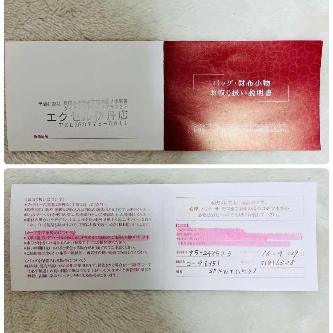 美品✨COACHコーチ アクセサリーポーチ 6351 シグネチャー 希少カラー