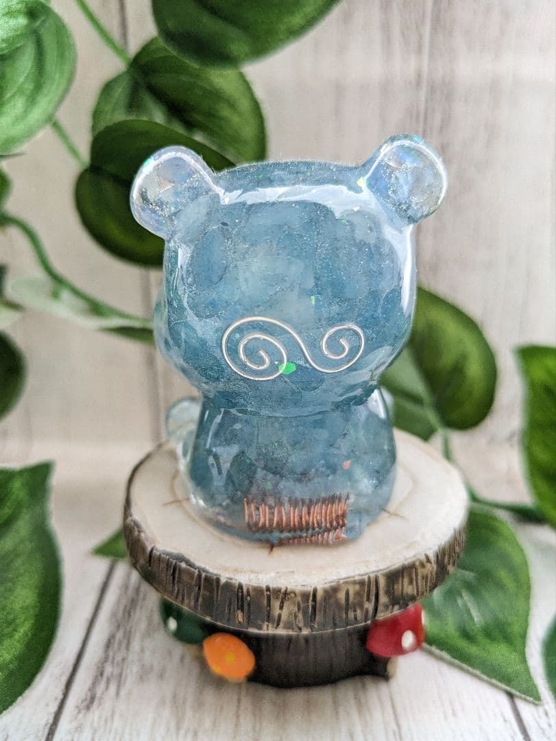 つる927様専用】アクアマリンのかばちゃん形オルゴナイト☆他6点