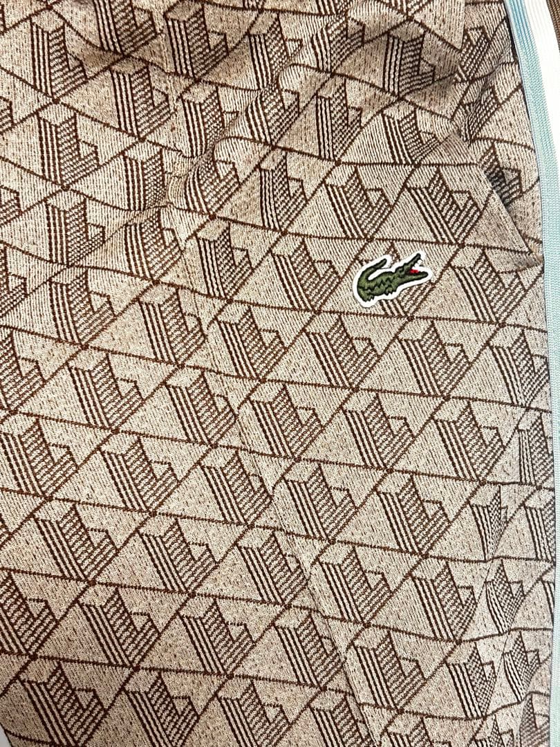 希少カラー LACOSTE 幾何学模様 ジャージ US XS - メルカリ