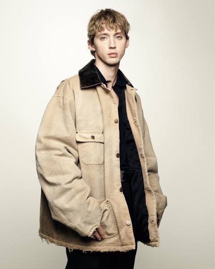 プラダ PRADA 24AW ウールブレンド ジャケット コート グレー - メルカリ