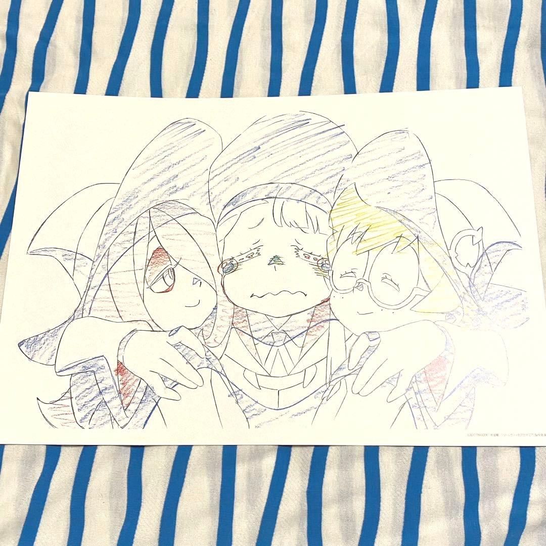 リトルウィッチ・アカデミア『複製原画 3枚セット』A - メルカリ