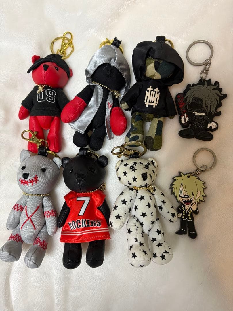 REITA ベア&ラバーキーホルダー セット - メルカリ