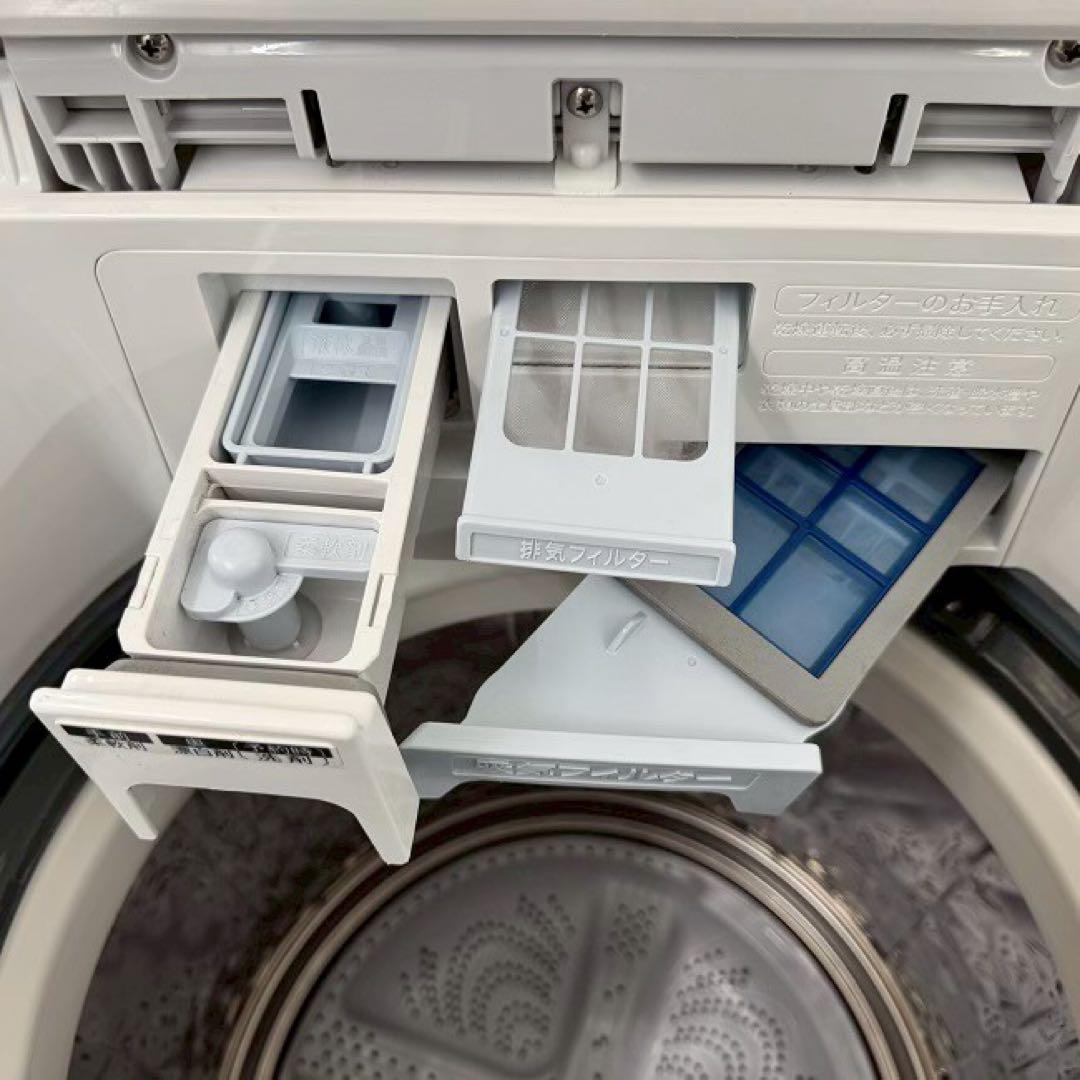 かず 様専用✨シャープ 縦型洗濯乾燥機 ES-TX8G 8キロ 分解清掃済み