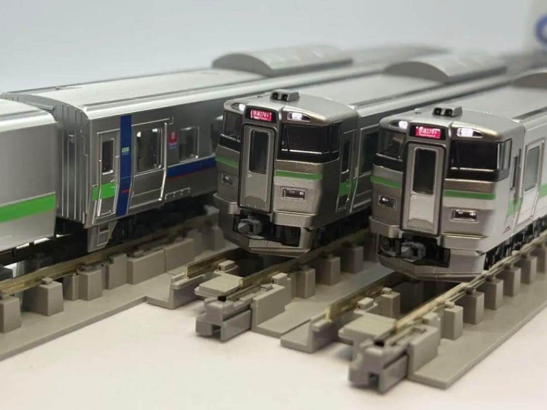 トミックス　JR 733系3000番台近郊電車(エアポート)基本増結6両セット Nゲージ鉄道模型】＜入線報告＞TOMIX JR 733-3000系近郊電車