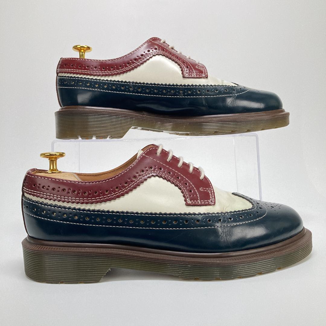 英国製 ドクターマーチン ウイングチップ5ホールシューズ イングランド