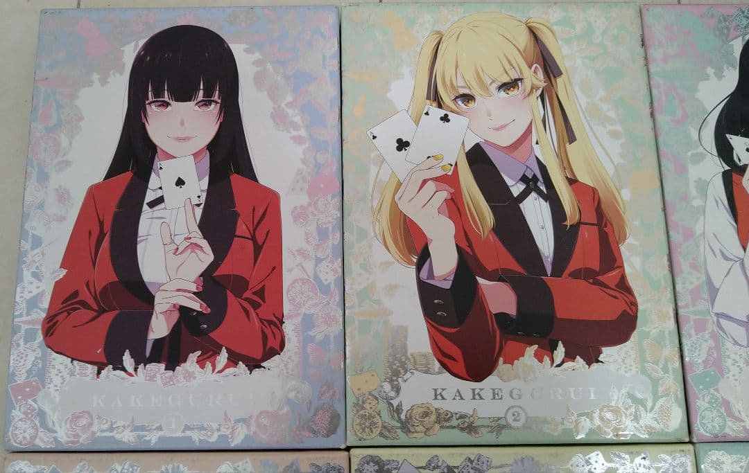 賭ケグルイ DVD 全巻セット 1期 【箱キズ・シミ汚れあり】