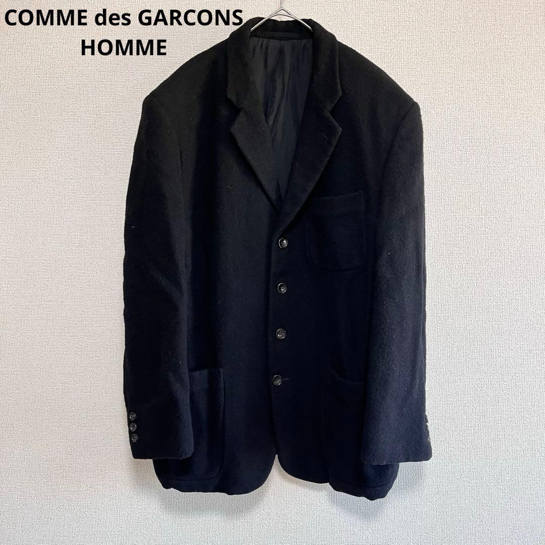 コムデギャルソン オム 1998 田中オム 縮絨ウール 4B ジャケット 黒