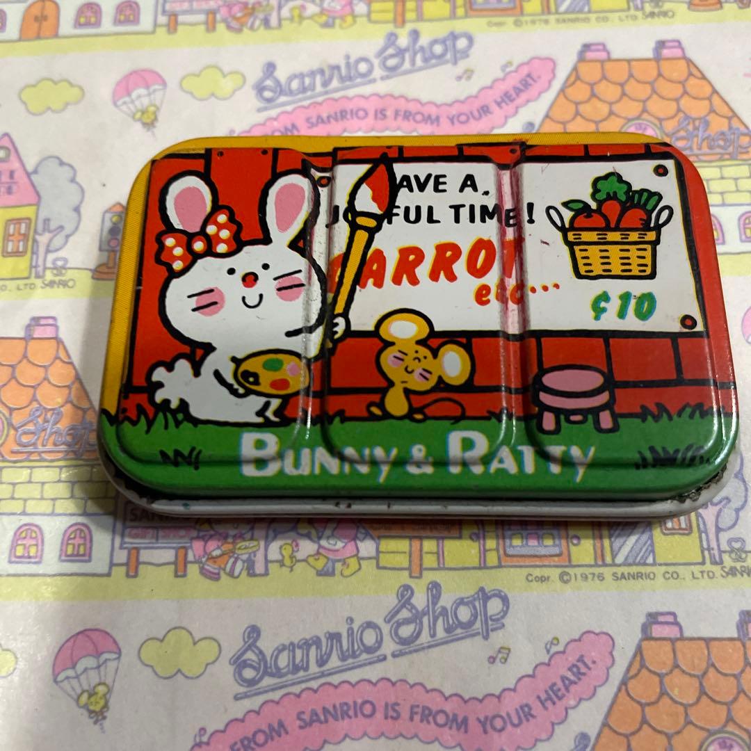 昭和サンリオ バニー＆ラッティ ミニミニ絵の具セット？ - メルカリ