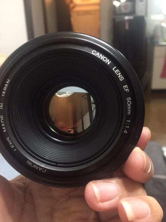 キャノンレンズ 50mm 1.4f