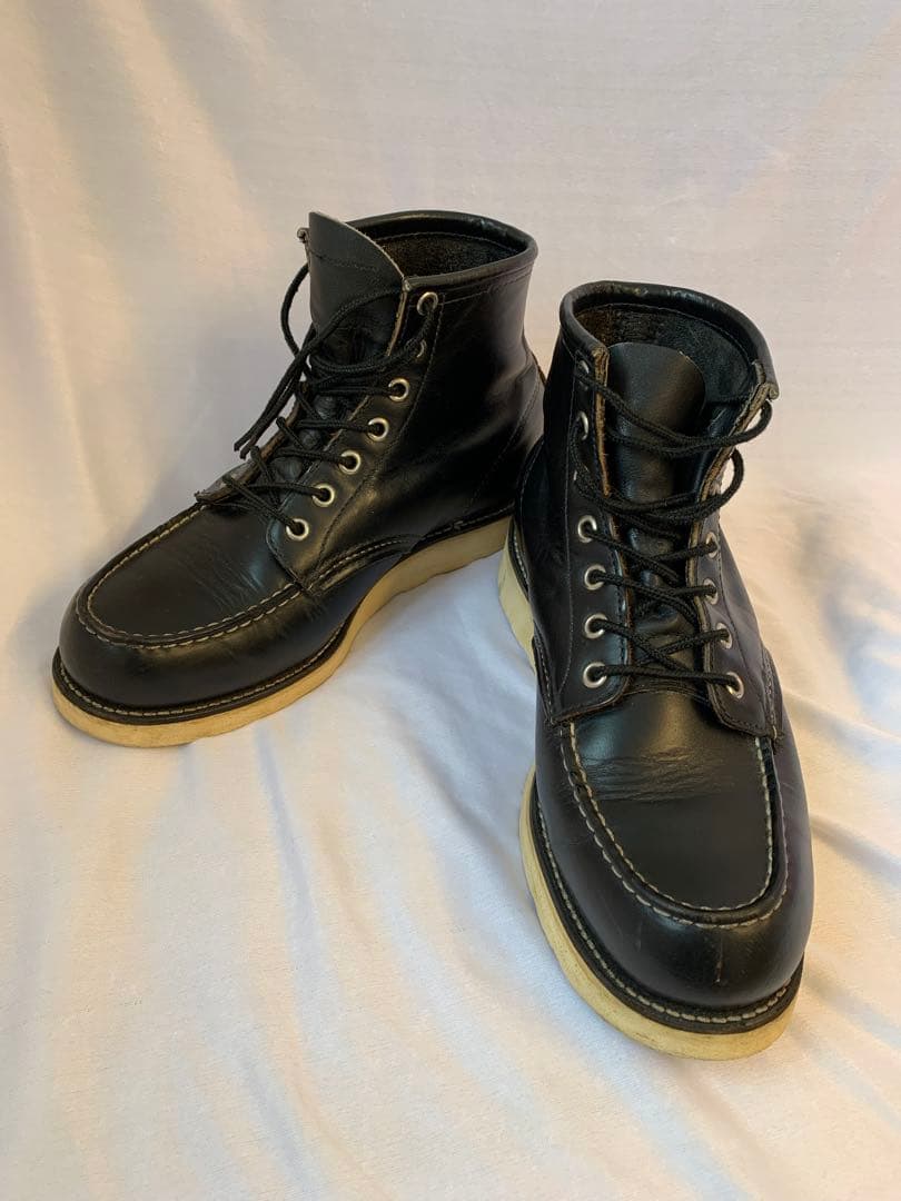 茶芯】レッドウィング8179四角犬タグアイリッシュセッター7E黒クローン