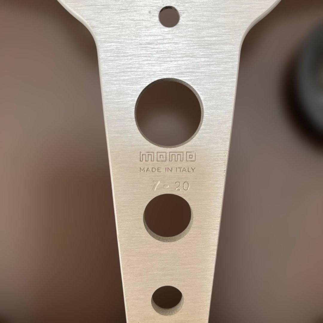 momo superindy スーパーインディ34パイ アルミ削り出し - メルカリ