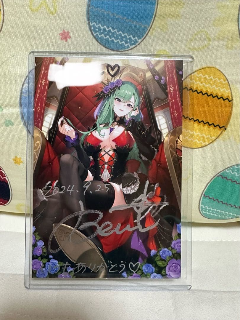 ぶいすぽっ！ メンバー 直筆サイン入りポストカード - メルカリ