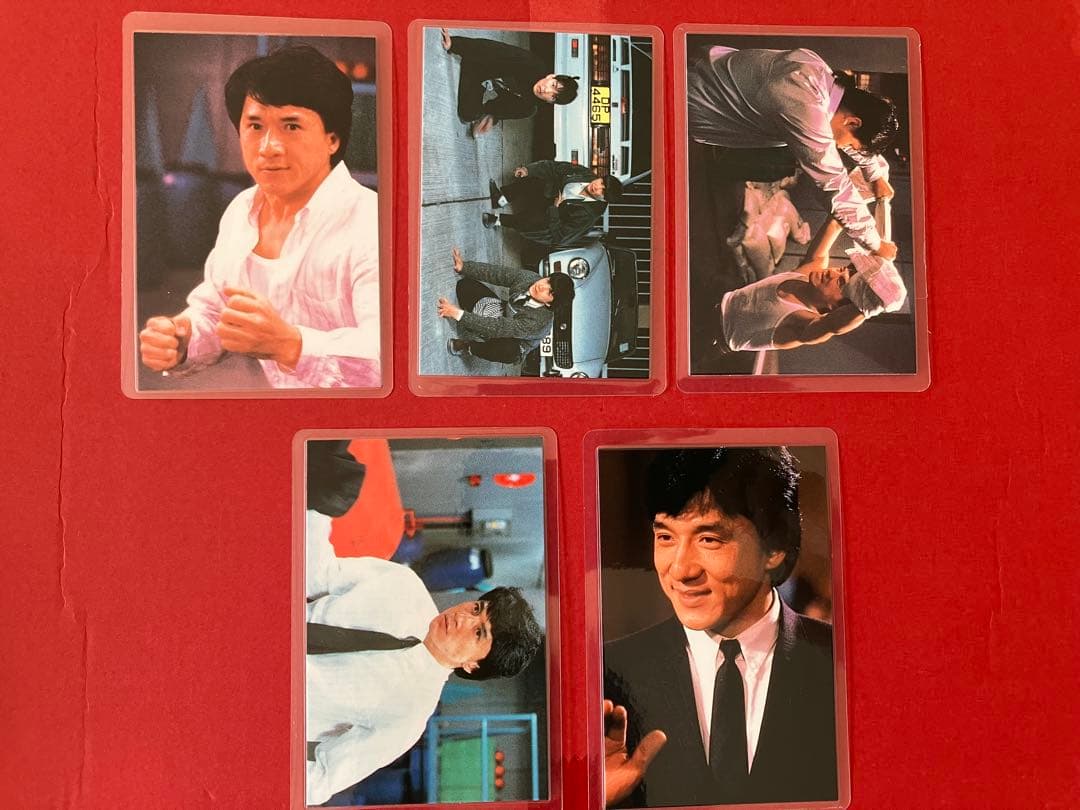 ジャッキーチェーン ラミネートカード 当時劇場グッズ ラミカ 27枚