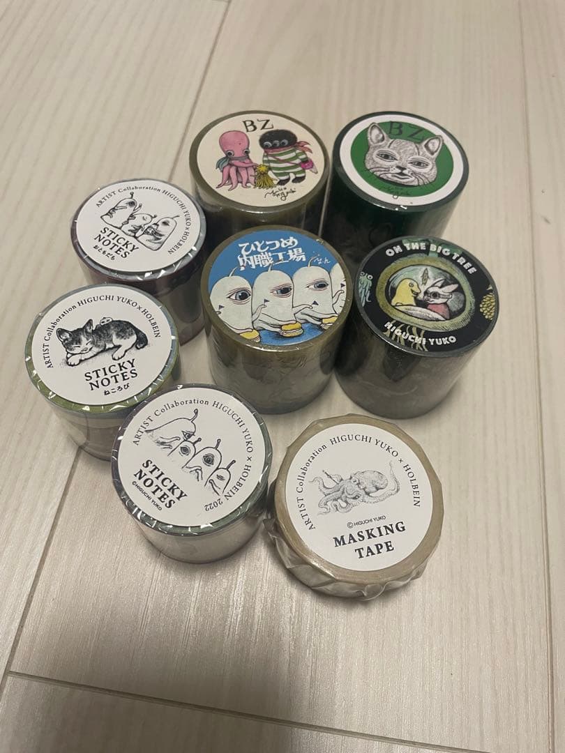 ヒグチユウコ養生テープ＆マスキングテープ8個セット！ - メルカリ