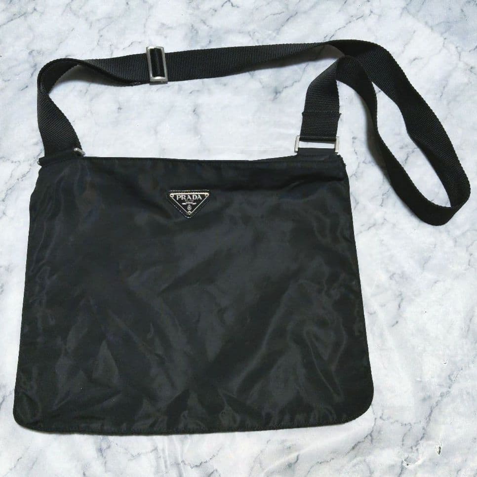 PRADA ナイロン サコッシュ ショルダーバッグ PRADA】プラダ ショルダーバッグ ナイロンレディース ミニ ポシェット