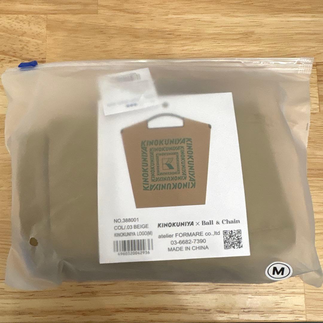24時間以内匿名発送 紀伊國屋 x Ball & Chain エコバッグMサイズ