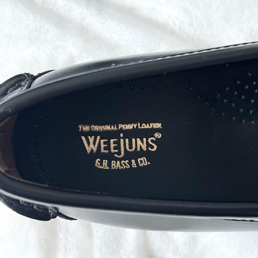 未使用級✨G.H.BASS ジーエイチバス　ビットローファー　レザー　ブラック