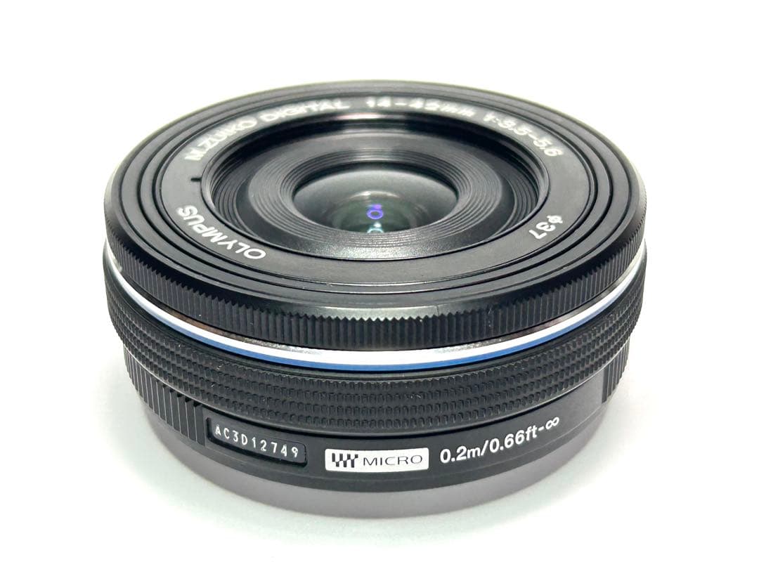 OLYMPUS 14-42mm f3.5-5.6 EZ 【動作品】ブラック749