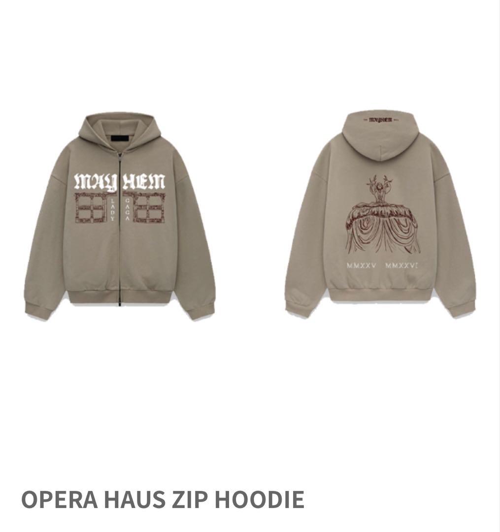 Lady Gaga The MAYHEM Ball ジップフーディー Lサイズ - メルカリ