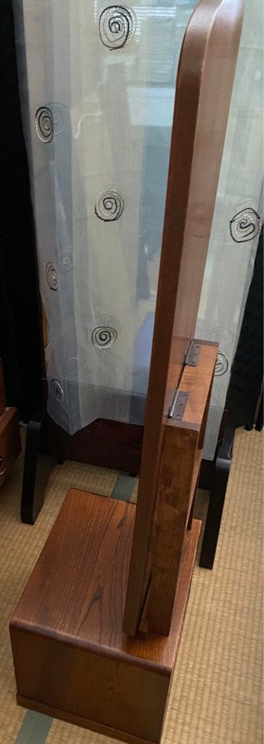 欅ケヤキ 姿鏡台