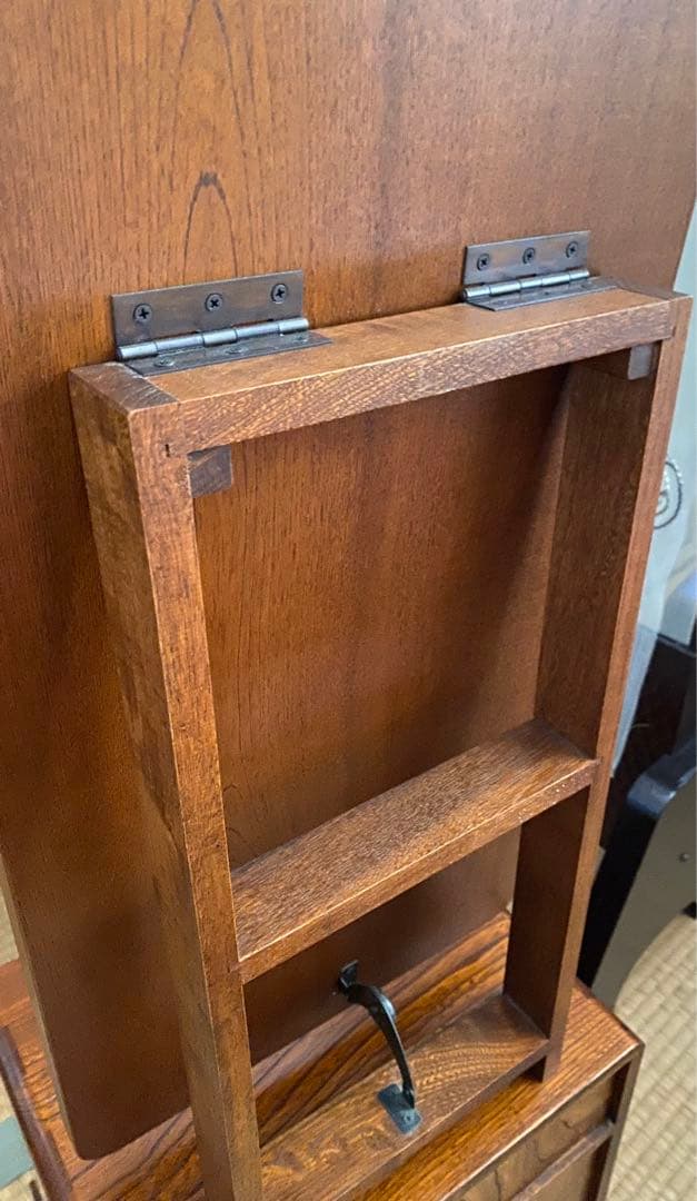 欅ケヤキ 姿鏡台