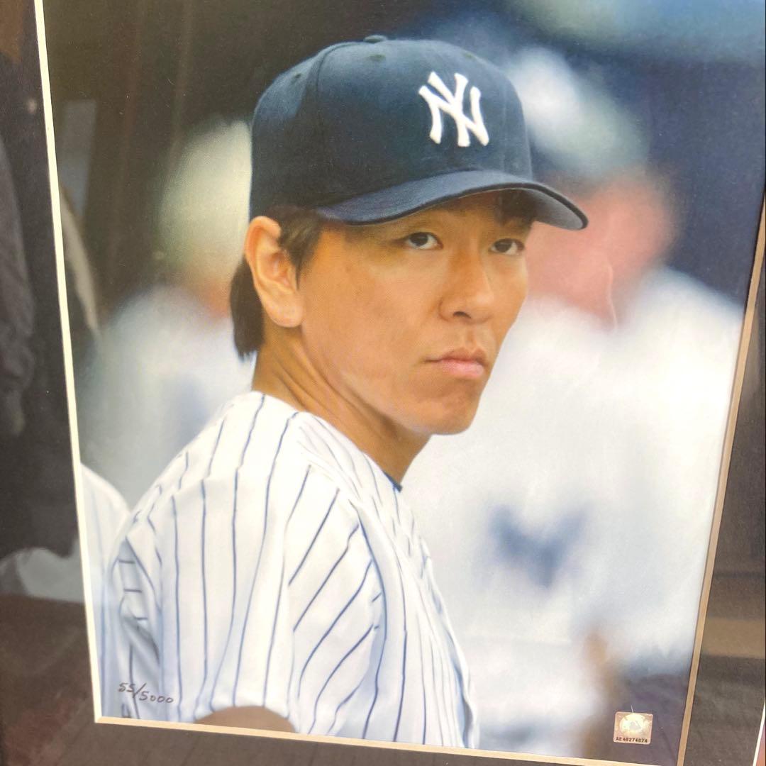 松井秀喜 ヤンキース フォトフレーム パネル 松井秀喜 ヤンキース