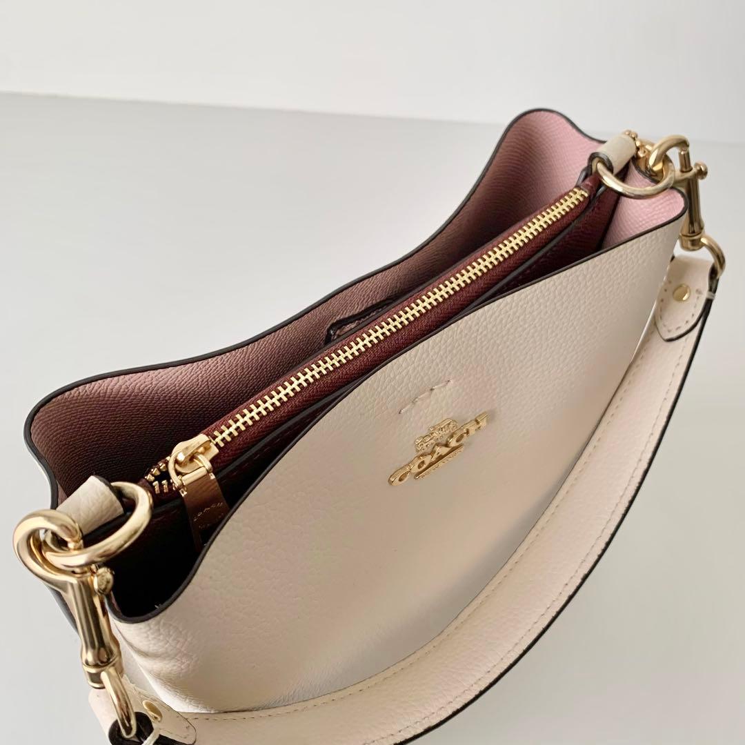 COACH】コーチ モリー バケットバッグ アイボリー ホワイト 2way