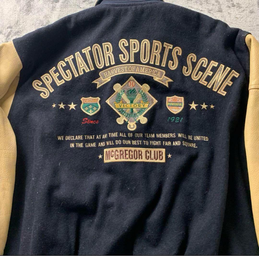 マクレガー McGREGOR スタジャン 袖レザー ヴィンテージ - メルカリ