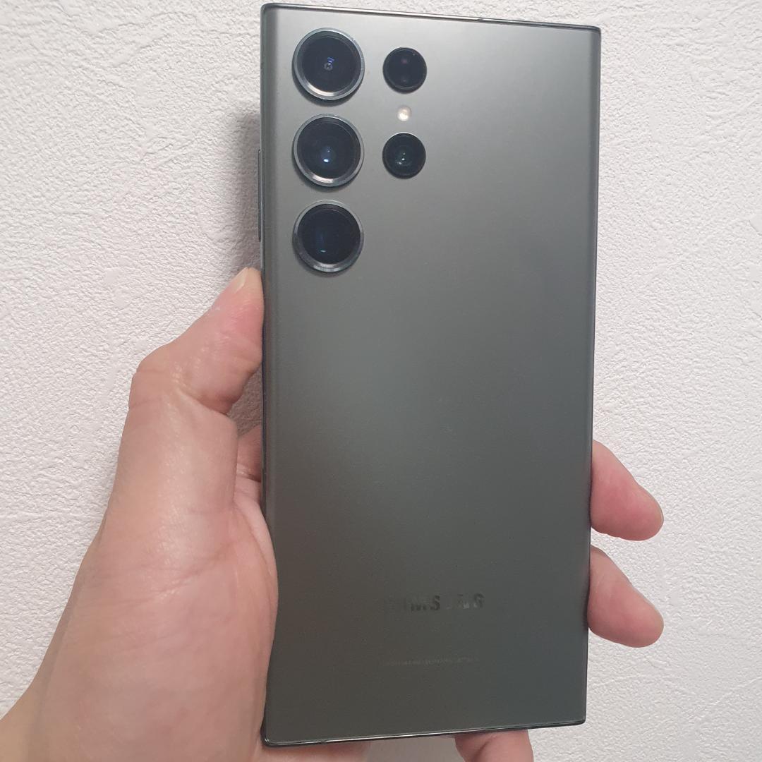 [302]Galaxy S23 ultra グリーン 256GB Simフリー Amazon | 【整備済み品】Galaxy S23 Ultra SC-52D 256GB グリーン SIM