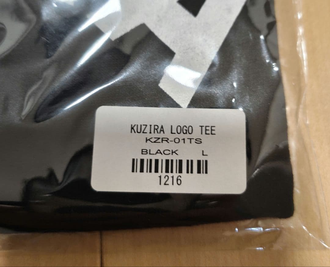 新品【KUZIRA】LOGO TEE ブラック Lサイズ - メルカリ