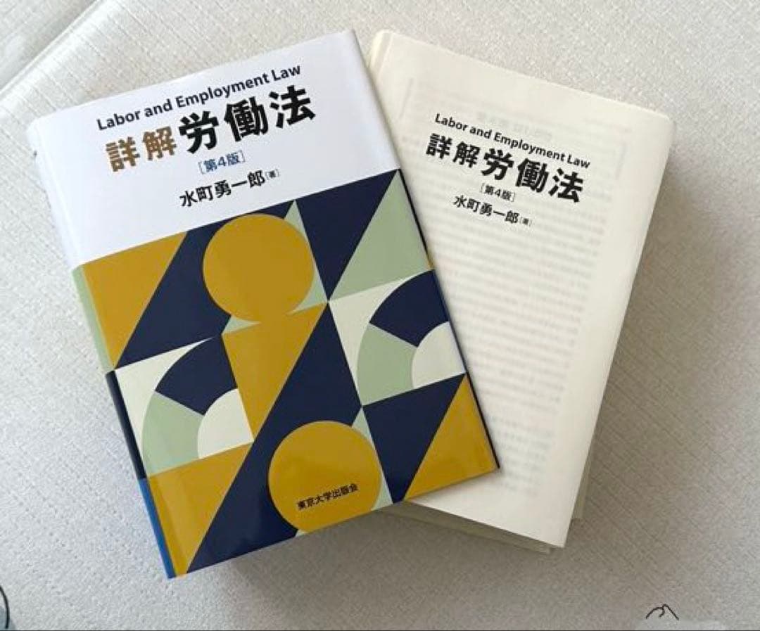 裁断済】詳解 労働法 第4版 水町勇一郎 - メルカリ