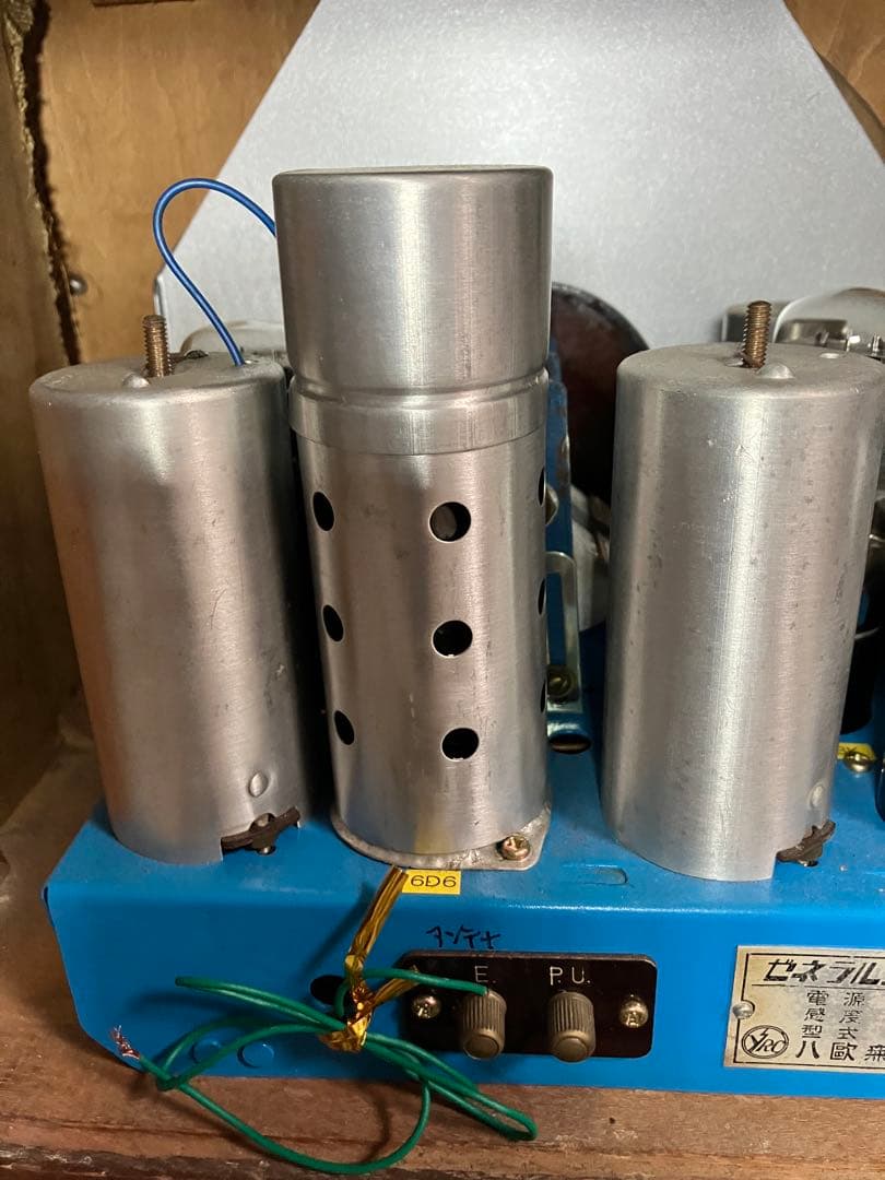 稼働品】 GENERAL 真空管ラジオ オーバーホール済 アンティーク レトロ