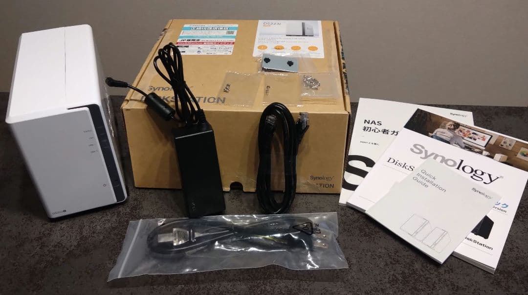 Synology DISKSTATION DS223j ガイドブック付