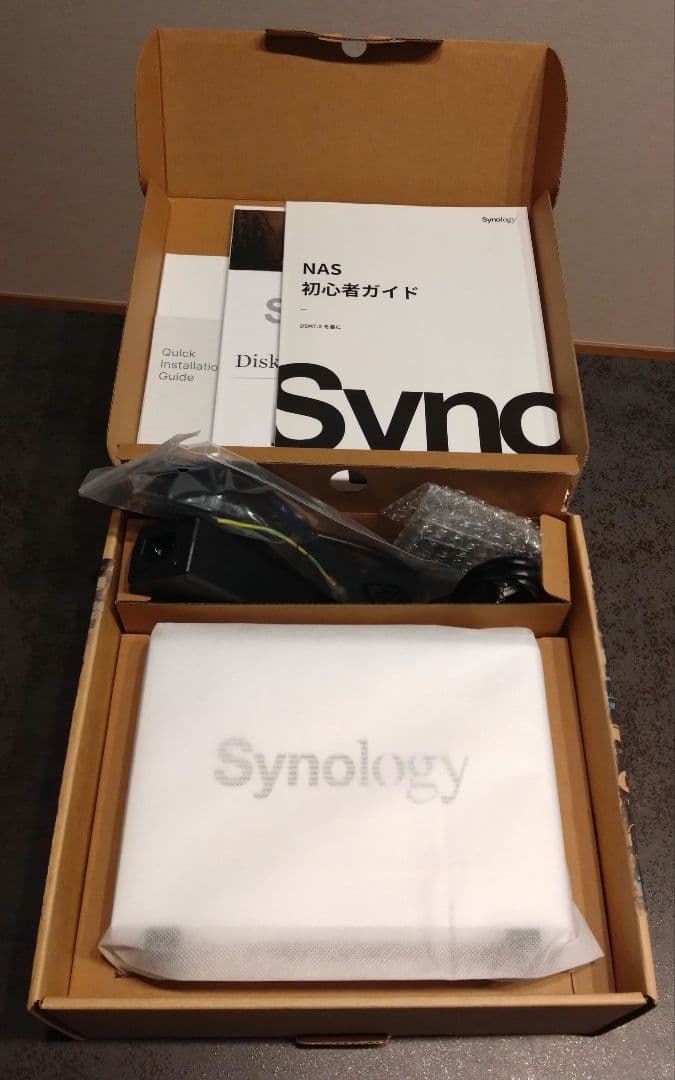 Synology DISKSTATION DS223j ガイドブック付