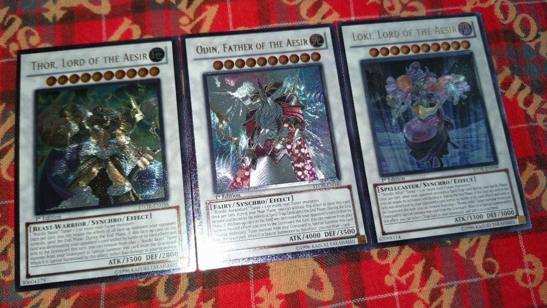 遊戯王 極神 オーディン トール ロキ 英語 アルティメット 遊戯王 極神 オーディン トール ロキ 英語 アルティメット レリーフ