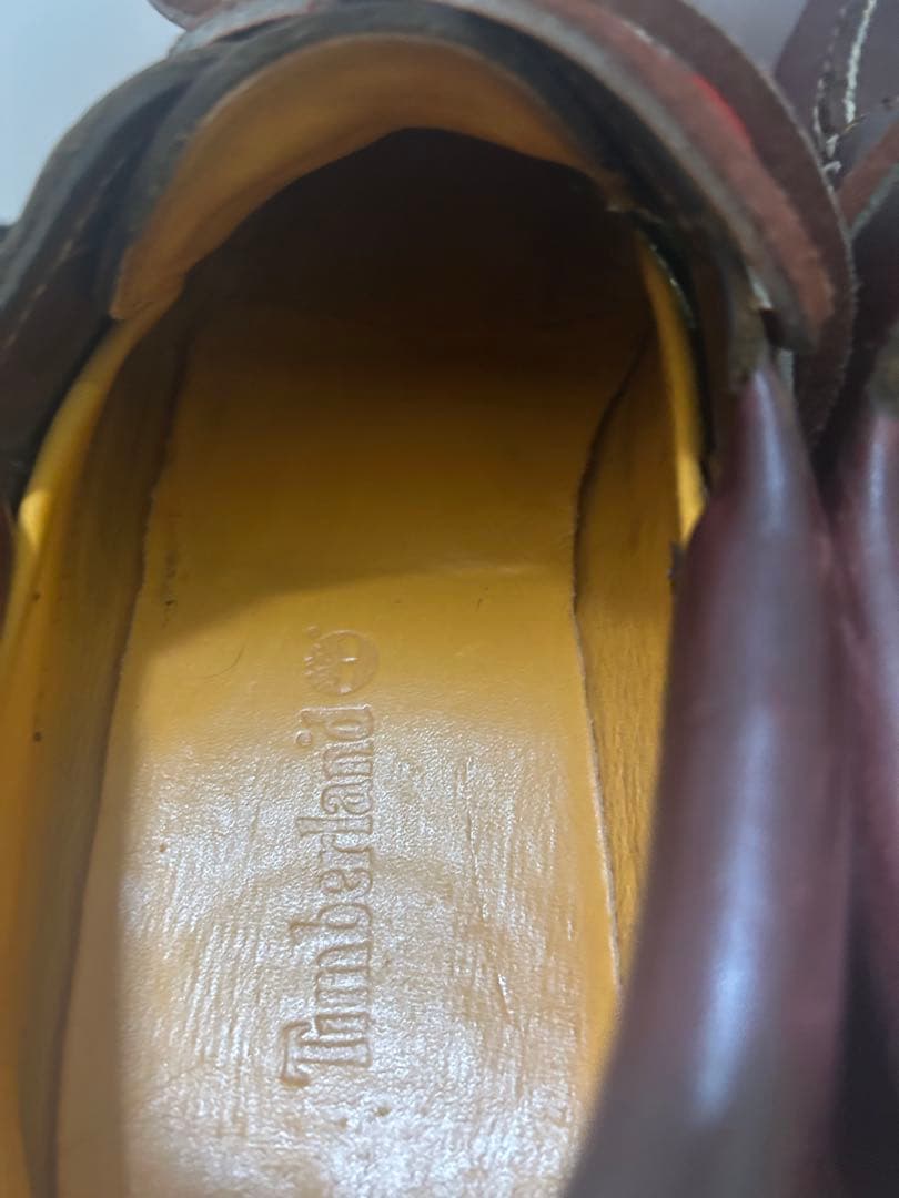 Timberland バーガンディ 3eye 26.5cm