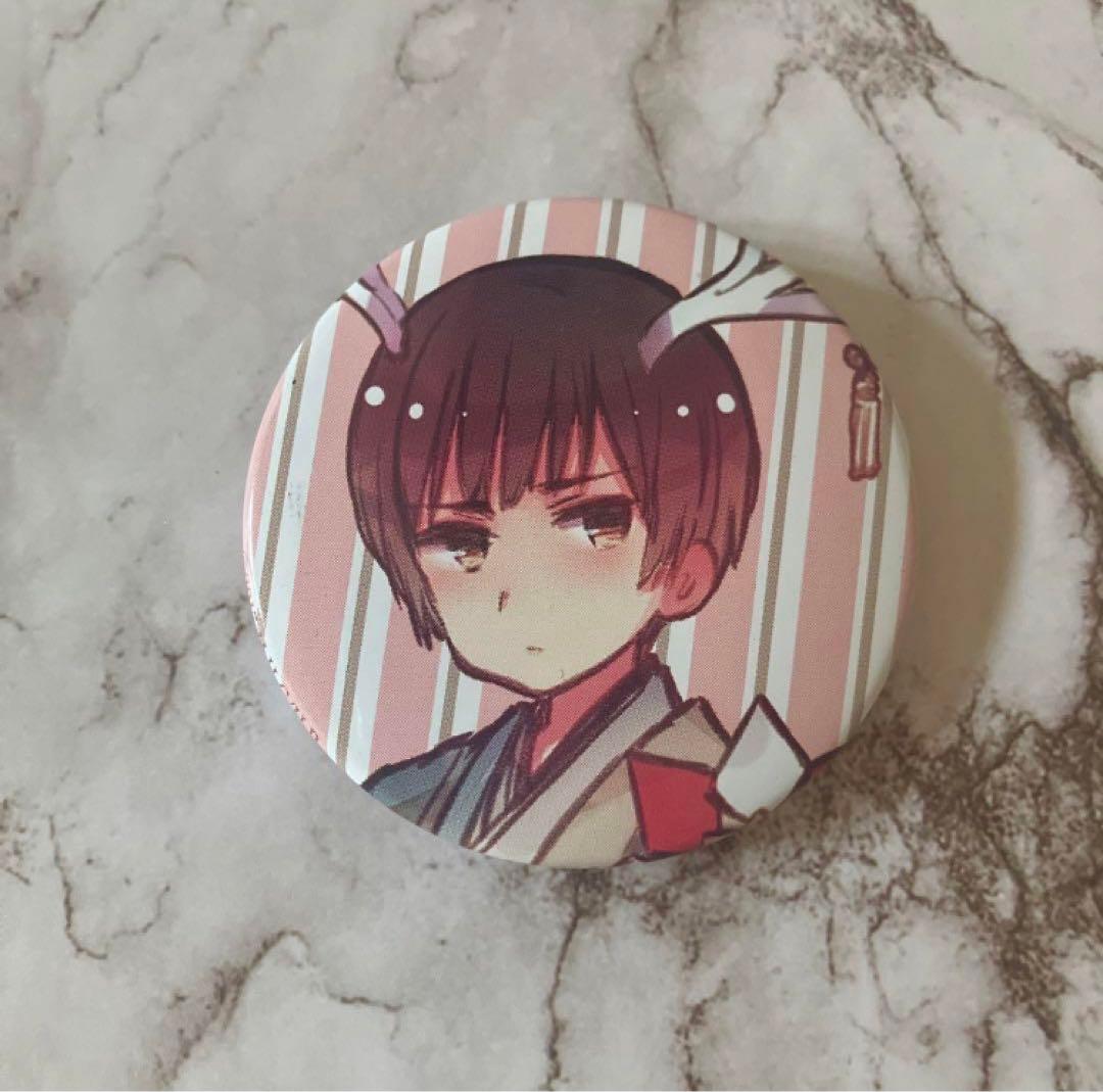 本日限定】ヘタリア 日本 つのたりあ 缶バッジ - メルカリ
