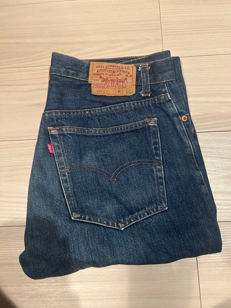 Levi's 501xx デニム W31 L36 バレンシア工場 555 - メルカリ