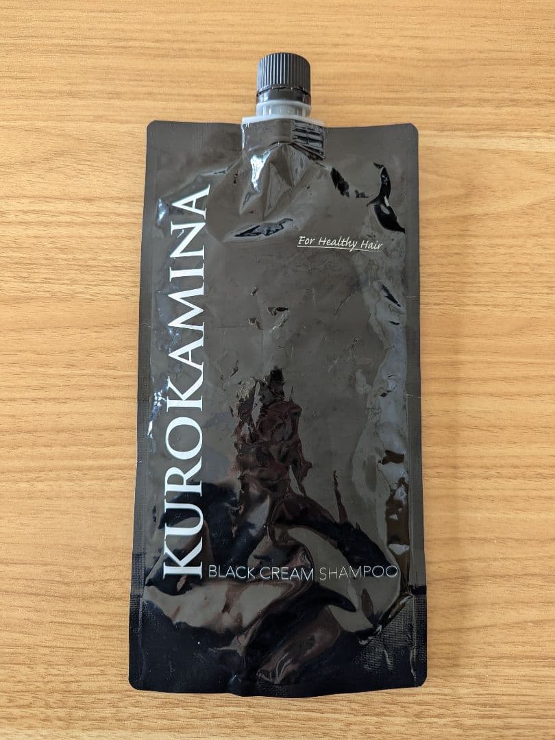 開封品）クロカミナ KUROKAMINA ブラッククリームシャンプー 300g