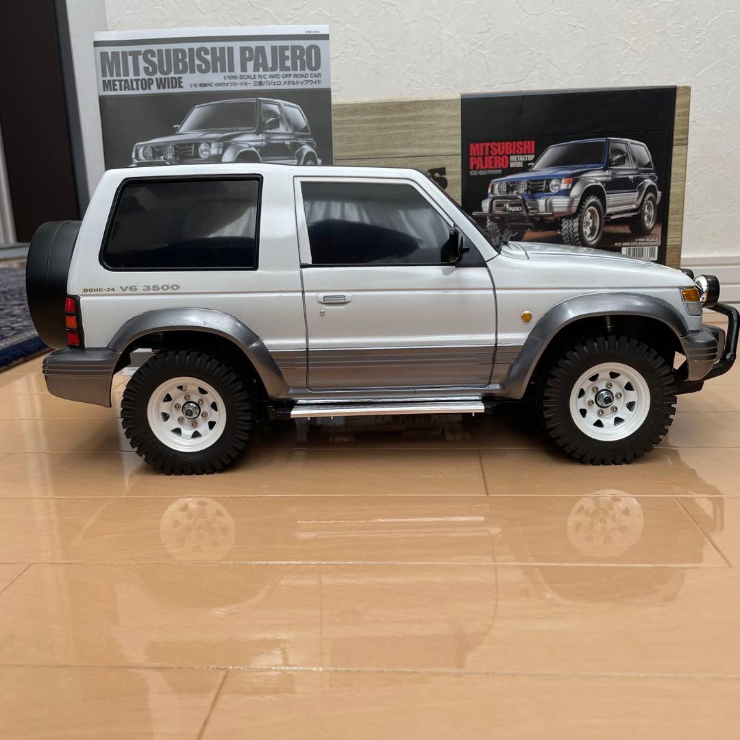 タミヤ CC−01 三菱パジェロ メタルトップワイド - メルカリ