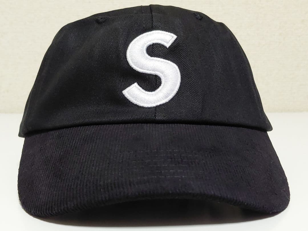 【極美品】 Supreme　S Logo　6-Panel　\"Black\"